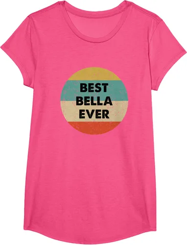 Vista 18 de Bella Name - Camiseta, Negro, S