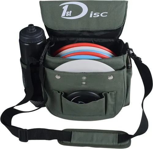Vista 9 de Juego de golf de disco,Juego de arranque de golf de disco con 6 discos,1 mini marcador,1 toalla,1 bolsa de transporte