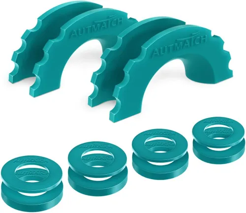 Vista 11 de AUTMATCH Kit de arandelas aisladoras de grilletes de anillo D, 2 aisladores de grilletes de goma con 8 arandelas, se adapta a grilletes 3/4, protege