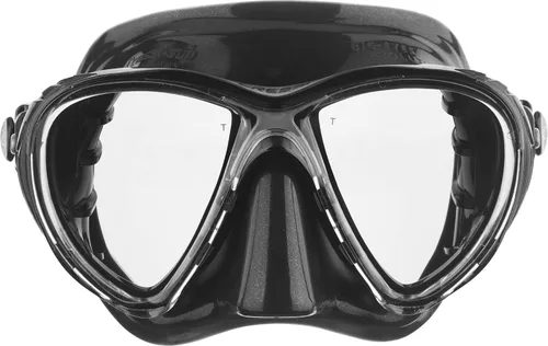 Vista 8 de Cressi Máscaras de buceo con lentes de lágrima inclinadas para una mayor visibilidad hacia abajo, evolución del aire y los ojos: fabricadas en Italia
