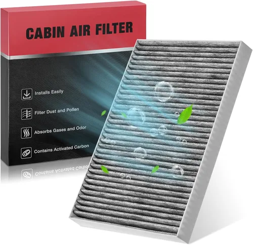 Vista 32 de Filtro de aire de cabina BDFHYK CF11182 compatible con Acura Integra RDX TLX MDX
