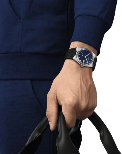 Vista 4 de Tissot PRX Powermatic 80, Negro -, Moderno