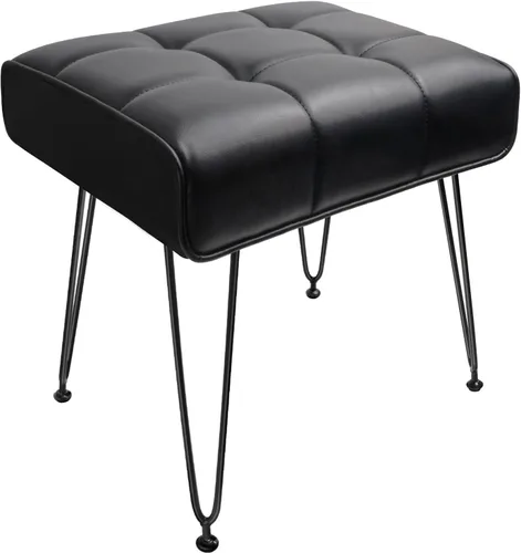 Vista 8 de HOUCHICS Taburete de tocador, taburete de maquillaje, taburetes de tocador para maquillaje, silla de tocador, taburete de tocador, silla de tocador