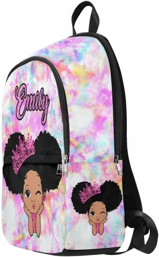 Vista 188 de Texto personalizado Elefante desgaste gafas mochila mochila mochila casual Daypack bolsa para mamá niñas, color86-4, Mochilas Daypack