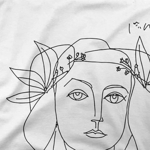 Vista 5 de Picasso's War and Peace Art T-Shirt (Adults, Kids, Short & Long Sleeve) White