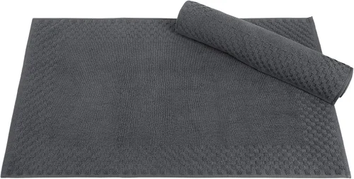 Vista 9 de Classic Turkish Towels CTT - Juego de 2 alfombras de baño 100% algodón, antideslizantes, cómodas y altamente absorbentes, lavables a máquina, 20 x