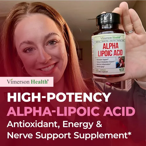 Vista 13 de Ácido alfa lipoico – ALA de alta potencia 650mg para apoyo nervioso 60