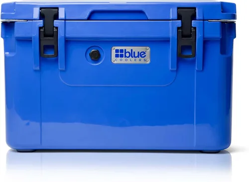 Vista 8 de Blue Coolers Ice Vault – 60 Quart, Roto-Molded Ice Cooler Large Ice Chest Holds Ice up to 10 Days Blanco ártico