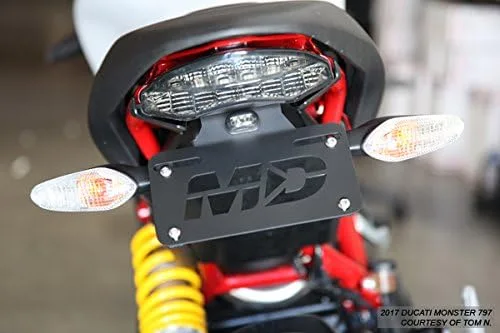 Vista 4 de Kit eliminador de guardabarros para Ducati Monster 797 797+ 2017-2020