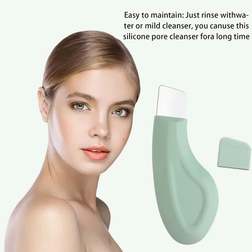 Vista 2 de 2 paquetes de herramientas para eliminar puntos negros, raspador facial para limpieza profunda de la nariz, herramienta de exfoliación suave