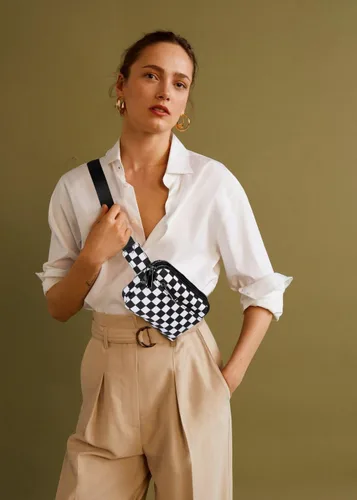 Vista 8 de Uromee Riñoneras para mujer, bolsa cruzada para cinturón, a la moda, mini bolsa de cintura para viajes, senderismo, correr, correa ajustable, 0227
