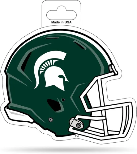 Vista 44 de Rico Industries NCAA - Calcomanía para casco de corte en forma de 4.75 x 5 pulgadas