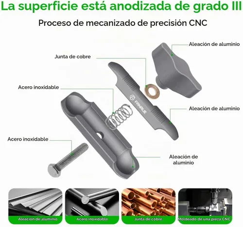 Vista 9 de FANAUE El brazo de doble enchufe se conecta a un adaptador de cabeza de bola de 0.669 in solamente, compatible con soporte GPS Garmin y soporte