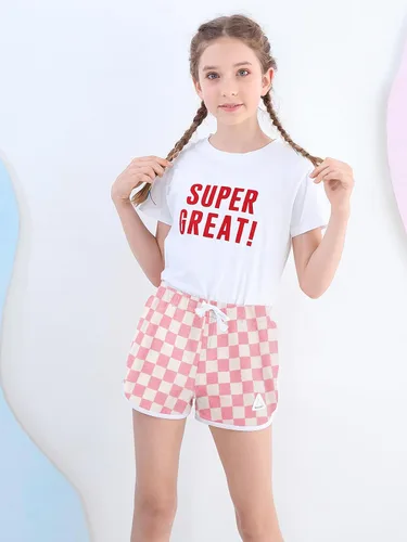 Vista 21 de Rolanko Pantalones cortos activos de delfín para niñas, paquete de 3 unidades, ciclismo, correr, verano, playa, atletismo, deportes, 4-14 años