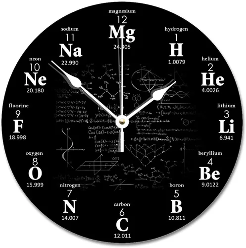 Vista 18 de Reloj de pared con aspecto de madera natural, reloj de pared de guitarra acústica, silencioso, redondo, de madera, funciona con pilas, reloj
