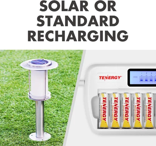 Vista 6 de Tenergy, Batería NiCd AA 1000 mAh, 21045, 4 Piezas, 4