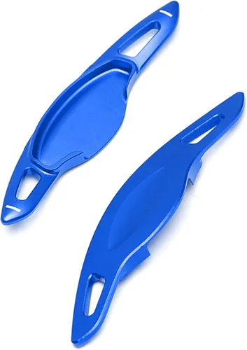 Vista 7 de iJDMTOY JDM Style Sports - Extensión de paletas de cambio de aluminio azul más grande compatible con Honda Civic 2022 en adelante, Accord 2023+