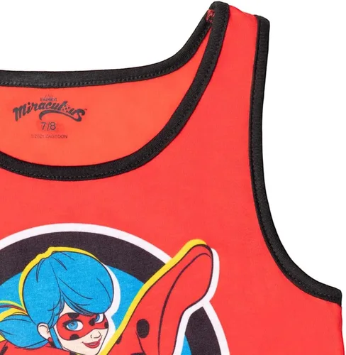 Vista 7 de Miraculous Conjunto de camiseta sin mangas y pantalones cortos de mariquita