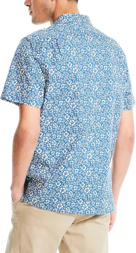 Vista 2 de Nautica Camisa de manga corta estampada para hombre de forma sostenible