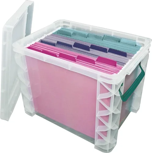 Vista 2 de AVT394135 - CAJA, ARCHIVO, LETRA, TRANSPARENTE