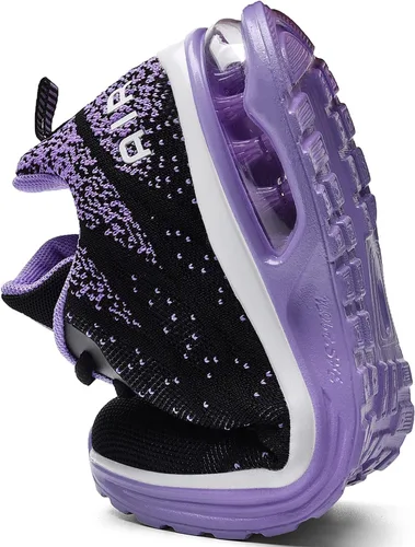 Vista 5 de GOOBON Tenis femeninas Air, zapatillas para tenis deportes entrenamiento gimnasio correr (tallas 5.5-10)