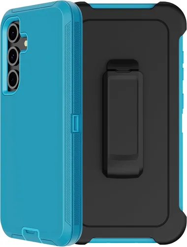 Vista 15 de Funda para Samsung Galaxy S20 FE 5G con funda de clip para cinturón, 2 protectores de pantalla, resistente grado militar, cuerpo completo, a prueba