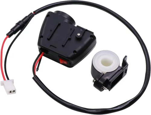 Vista 4 de Impermeable motocicleta 5 V 4.2 A cargador USB dual y voltaje pantalla de temperatura voltímetro para 7/8 y 1 "montaje en manillar
