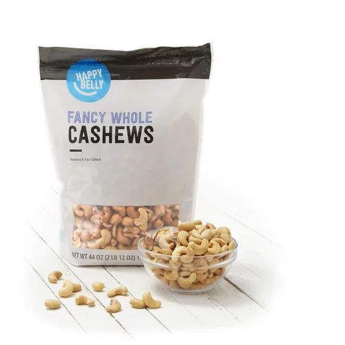 Vista 7 de Amazon Brand Happy Belly - Nueces mixtas de lujo (44 onzas) y anacardos enteros elegantes (2.75 libras)