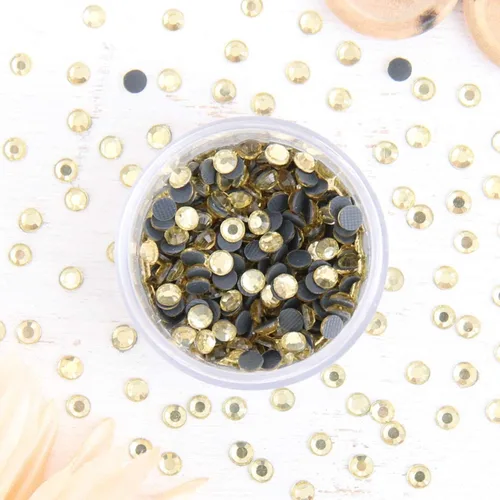 Vista 10 de Estrás para aplicar con calor - 6SS, 10SS, 16SS, 20SS, 30SS - 32 colores Iron-on hotfix rhinestones - add brilliant sparkle to apparel, denim