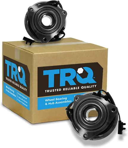 Vista 121 de Conjunto de rodamiento de rueda delantera de 2 piezas y buje TRQ Compatible con Pontiac Solstice 2006-2009 Saturn Sky 2007-2010