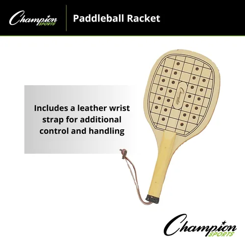 Vista 6 de Champion Sports Raqueta de Paddleball
