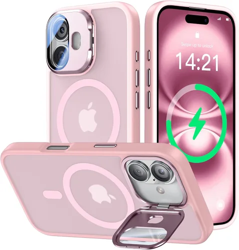 Vista 66 de VOFATA [Protección Completa Mejorada de la Cámara] para Funda iPhone Air con Cubierta de Cámara con Soporte [Compatible con MagSafe][Protección