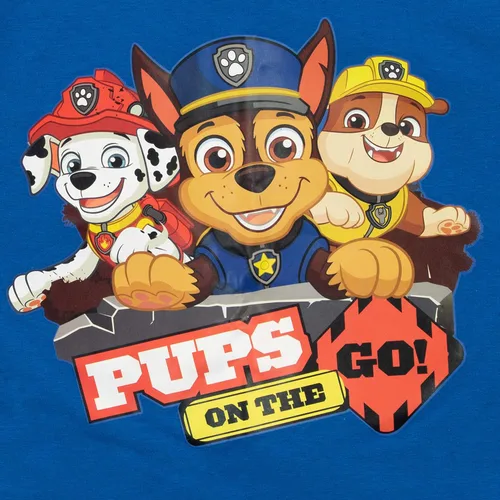Vista 3 de Paw Patrol Chase Marshall and Rubble Pijamas para niños