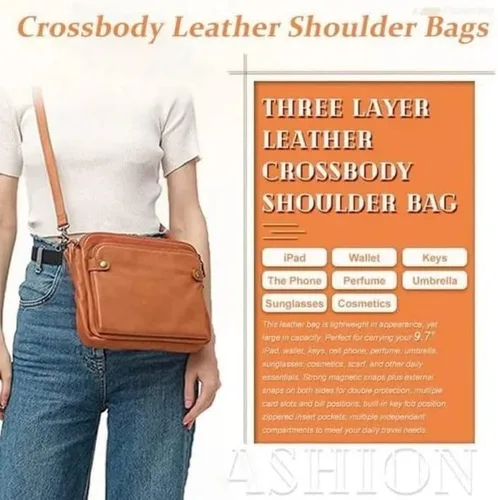 Vista 4 de 2023 - Bolsos cruzados de piel sintética y bolsos de mano, bolsos de hombro de cuero todoterreno, bolso con cartera integrada