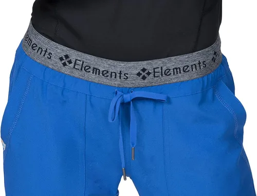 Vista 6 de Elements Select ES2936 - Conjunto de 7 bolsillos elástico en 4 direcciones con cuello en V y pantalones quirúrgicos para mujer