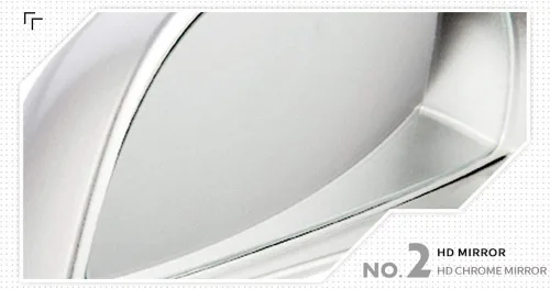 Vista 5 de 2 unids/set de espejo auxiliar para automóvil, espejo retrovisor universal de gran angular para automóvil, espejos auxiliares de punto ciego