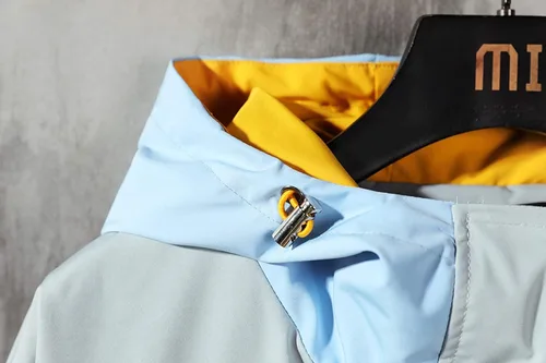 Vista 9 de GURUNVANI Sudadera casual con capucha de manga larga con capucha y bloque