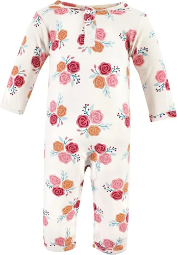 Vista 5 de Hudson Baby - Enterizos de algodón para niñas bebés