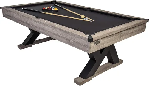 Vista 11 de American Legend Billiard Table with Rustic Wood Finish