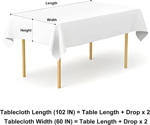 Vista 8 de misaya Mantel rectangular de vinilo impermeable, mantel con parte trasera de franela, mantel de plástico lavable para cena, cocina, al aire libre