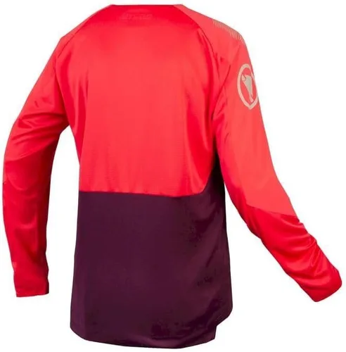 Vista 2 de Endura Maillot de ciclismo MT500 Burner de manga larga para hombre