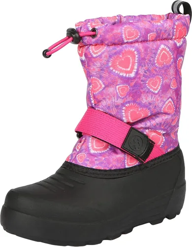 Vista 20 de Northside Frosty Botas de nieve de invierno aisladas con parte superior de nailon resistente al agua, forro de secado rápido, plantilla de EVA Baya