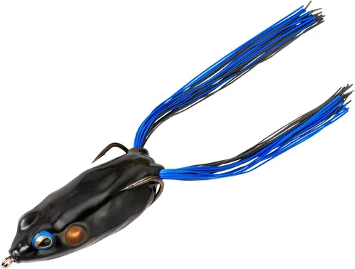 Vista 7 de BOOYAH Pad Crasher Topwater Bass Pesca Hueco Cuerpo Rana Señuelo con ganchos sin malas hierbas
