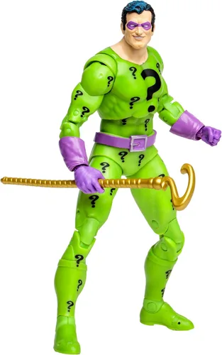 Vista 3 de McFarlane Toys - DC Multiverse The Riddler (DC Classic) Figura de acción de 7 pulgadas