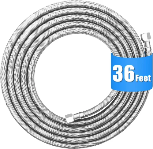 Vista 12 de Refrigerator Water Line - 12FT,Foodgrade PEX Inner Hose for Fridge Icemaker