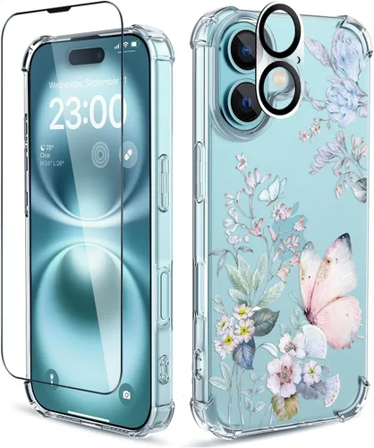 Vista 91 de Funda para iPhone 13 y iPhone 14 (6.1 pulgadas), funda protectora delgada de poliuretano termoplástico suave a prueba de golpes, bonito