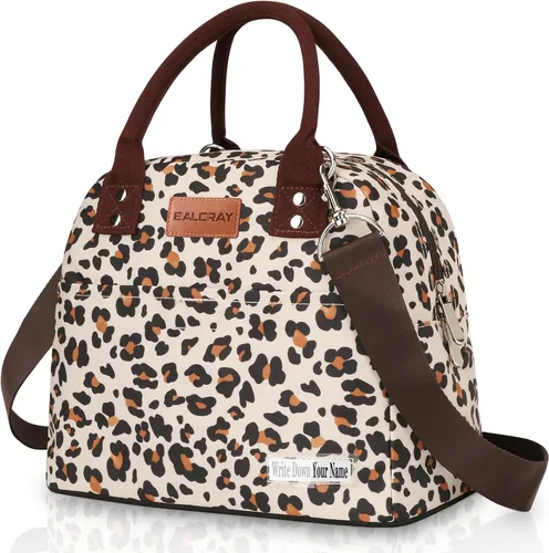 Vista 29 de BALORAY Bolsa de almuerzo para mujeres y hombres, lonchera aislada para adultos, bolsa de almuerzo reutilizable para el trabajo, picnic o viajes