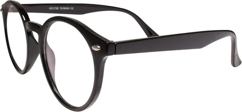 Vista 3 de Clásico Vintage Retro Old Fashioned 90s Gafas de lente transparente