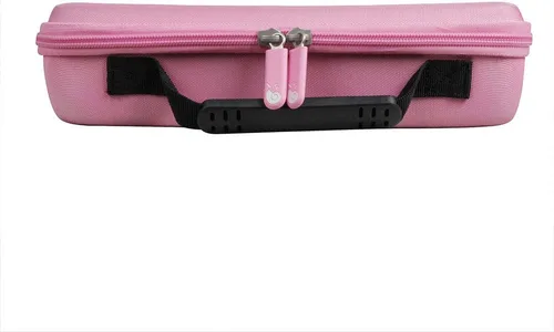 Vista 4 de Hermitshell Estuche rígido de viaje para compuesto de modelado Play-Doh, paquete de 10 latas de colores de 2 onzas (solo caja) (rosa)