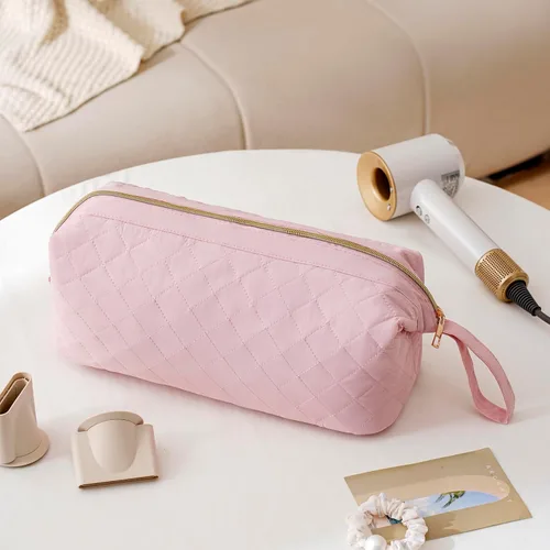 Vista 2 de Bolsa de viaje grande acolchada para herramientas para el cabello, estilo Shark Flex para secadora de pelo Dyson Airwrap, planchas planas, alisador